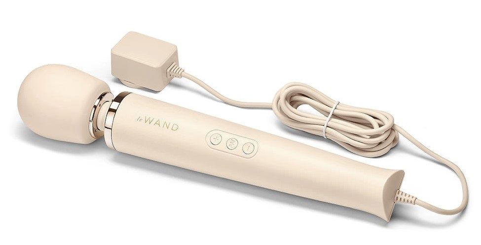 Classic makes a comeback! We took our award-winning OG wand ... Le Wand - Plug-In Massager - Cream photo-3