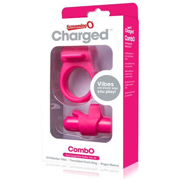 Charged CombO Kit #1 is an all-in-one pleasure kit that make... The Screaming O - Charged CombO Kit - Pink photo-5