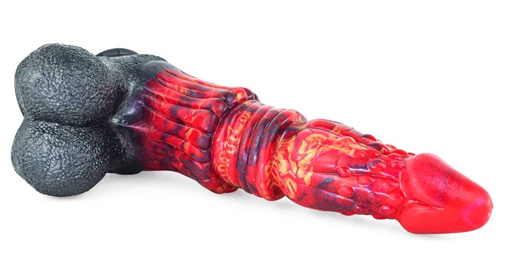 Unisex animal dildo with bright design
Material: silicone
I... FAAK - Fitz Dildo - Fire Dragon photo-11