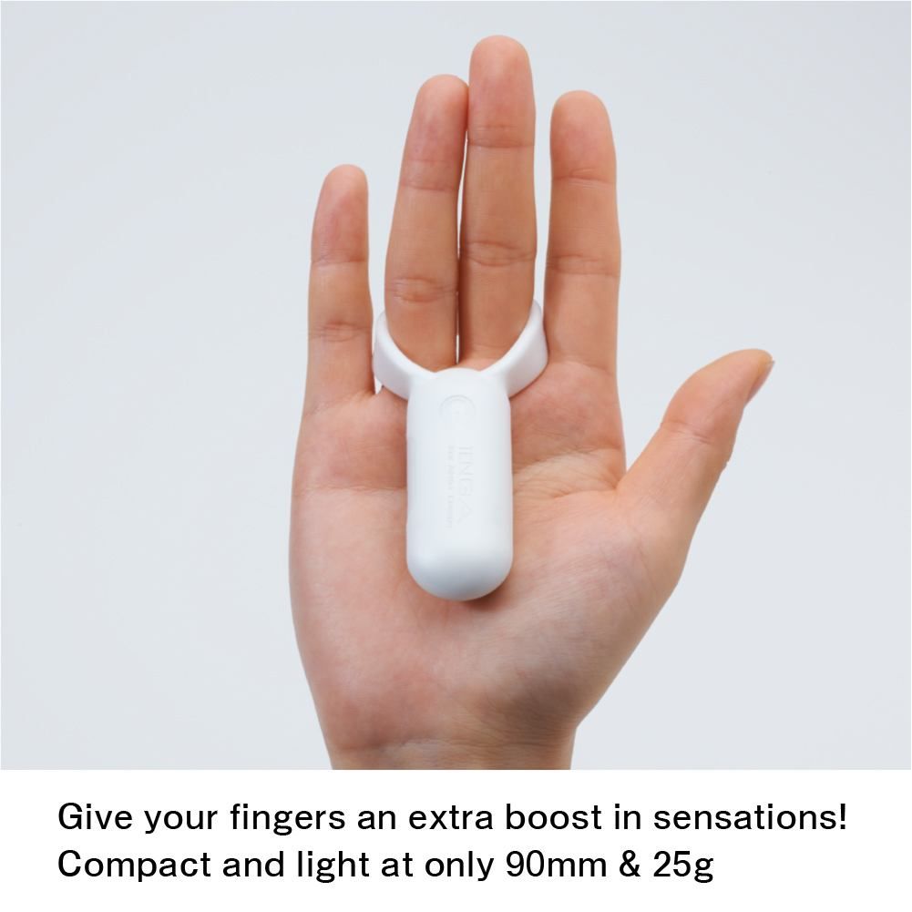 Enhance the sensations of partnered pleasure, for the ultima... Tenga - Smart Vibe Ring - White photo-2