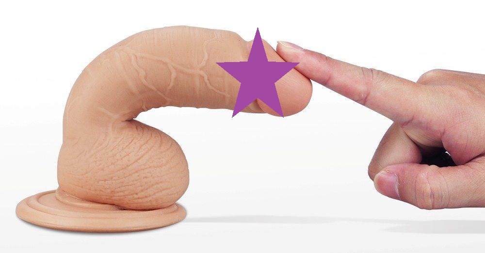 Mimicking the shape and hardness of a real erection, this ul... Lovetoy - 7" Real Extreme Vibrating Dildo - Flesh photo-2