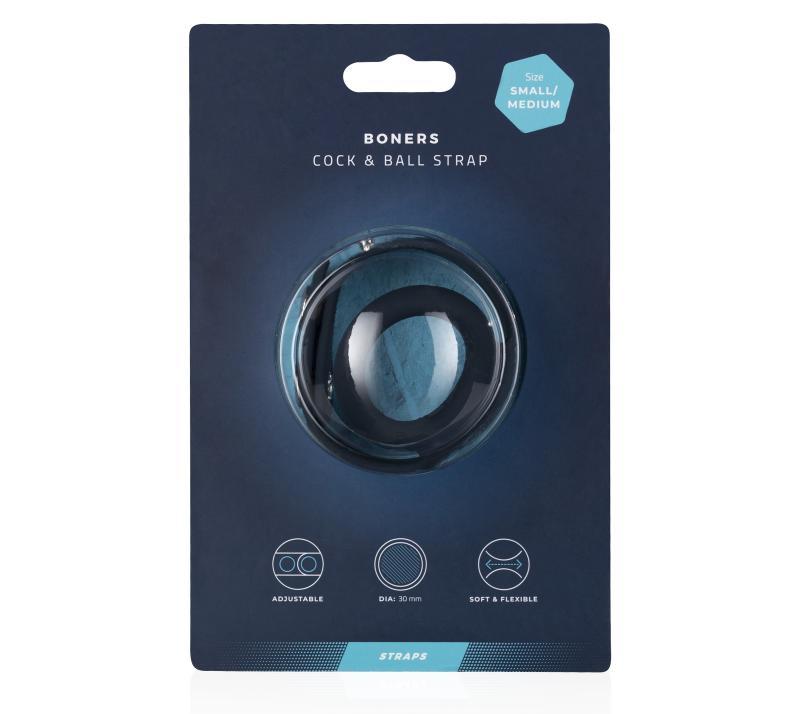 Go for more pleasure and a more intense experience when you ... Boners - Cock & Ball Strap S/M - Grey photo-6