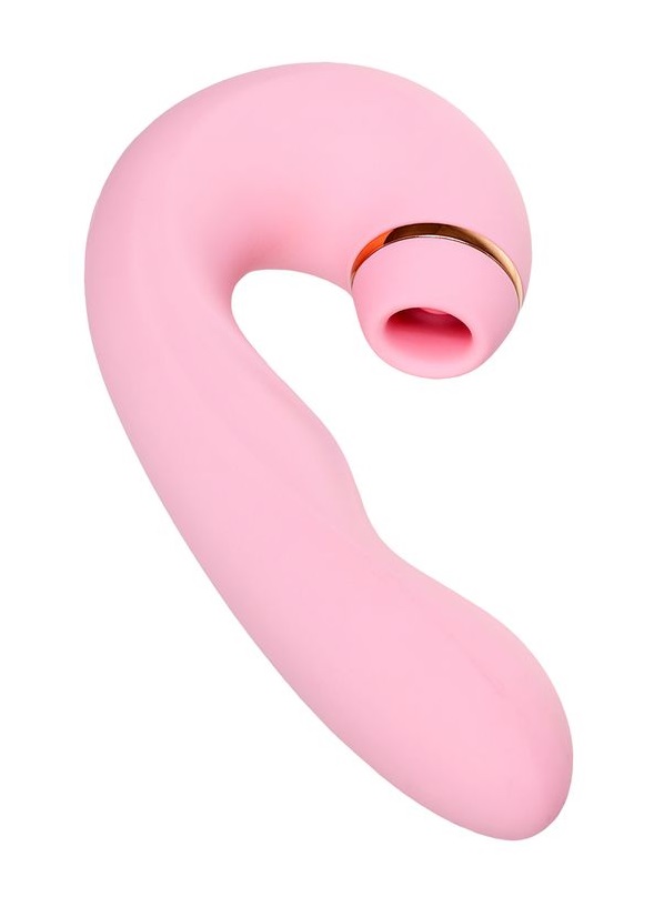 JUNA vibrator with the function of vacuum stimulation of the... JOS - Juna Vibrator - Pink photo-6