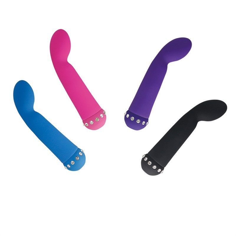 Vibrator Material: Silicone+Crystal, Phthalate and Latex... Aphrodisia - Sparkle Succubi Bliss G Vibe - Pink photo-4