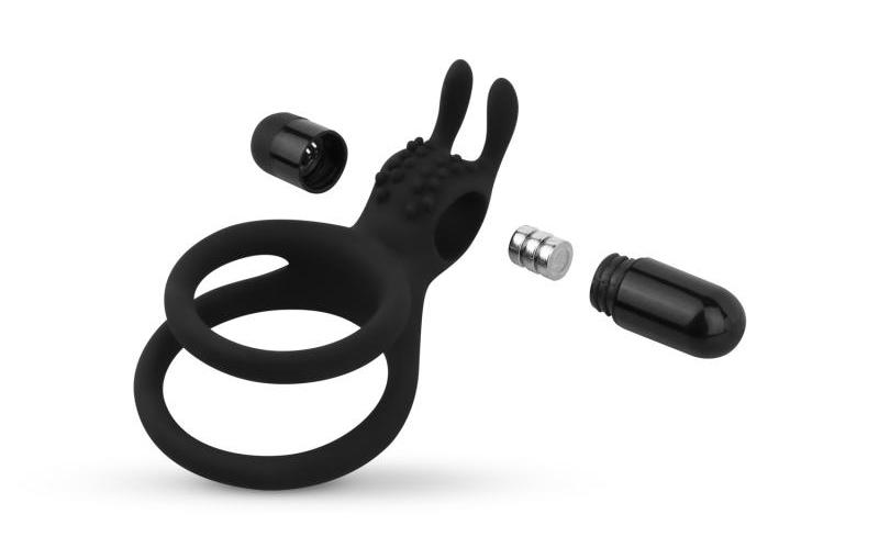 This powerful cock ring is the perfect stimulant for you and... Easytoys - Share Vibro Ring - Black photo-7