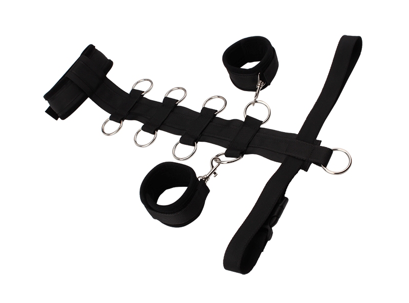 Chisa - Be My Slave 束缚套装 - 黑色 照片-2