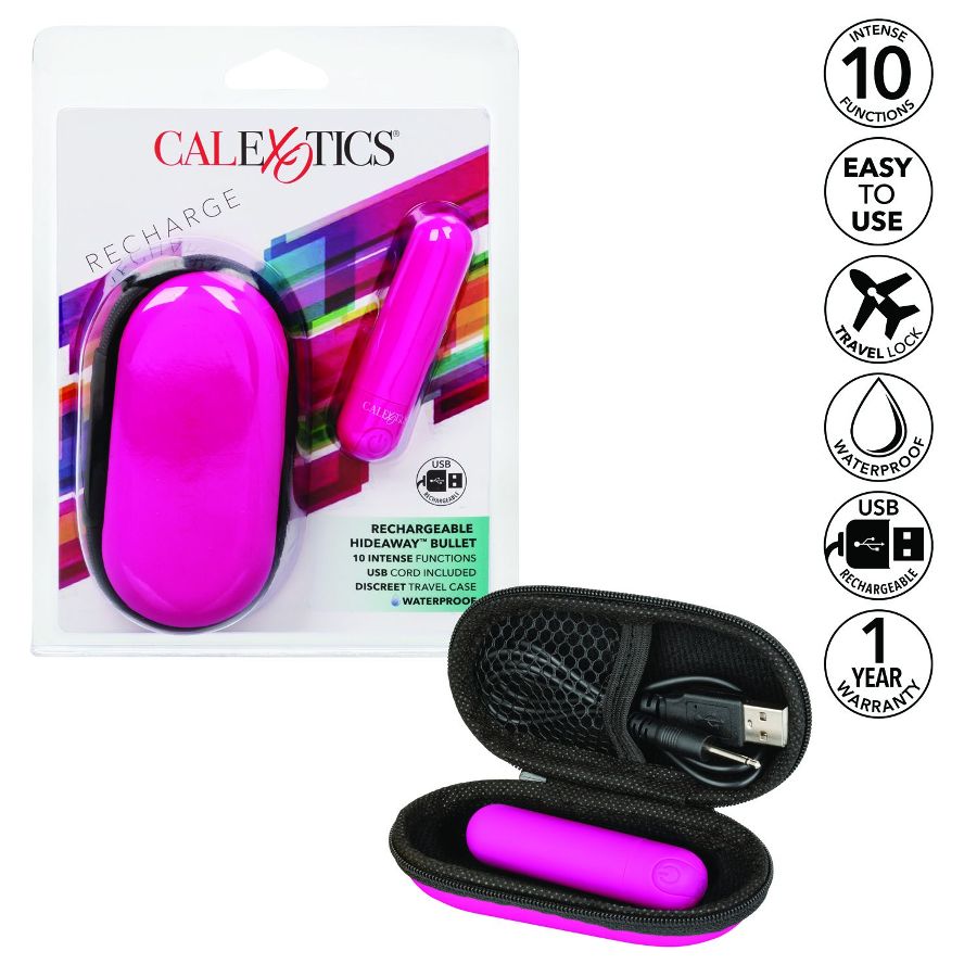 From the jet-set life to an adventurous love life, the Hidea... CEN - Hideaway Bullet - Pink photo-13
