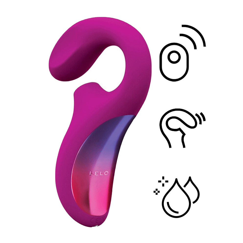 Lelo - Enigma Clitoral Stimulator - Deep Rose