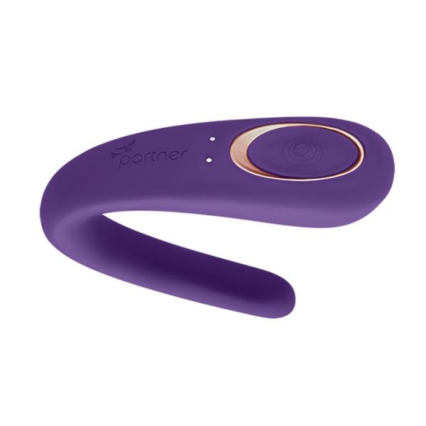 Partner Toy is an elegant vibrator especially for couples. P... Partner - Partner Couple Massager - Purple photo-3