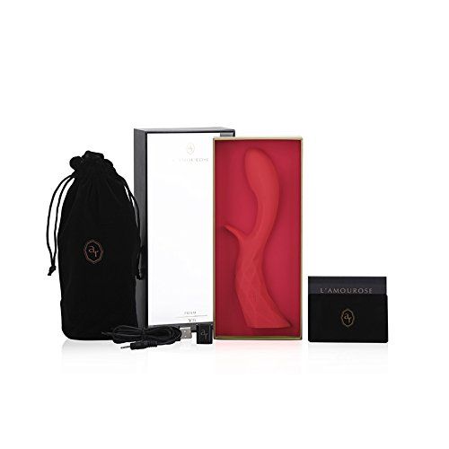 Lamourose Prism VII features intense dual vibrations in a go... Lamourose - Prism VII - Rouge photo-9
