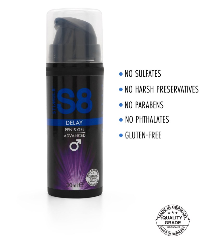 Last longer in your love making with the quality S8 Delay Ge... S8 - Delay Penis Gel - 30ml photo-2