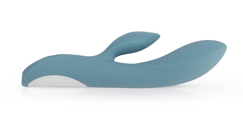The Violet is a stylish rabbit vibrator from the elegant Blo... Bloom - Violet Rabbit Vibrator - Blue photo-4