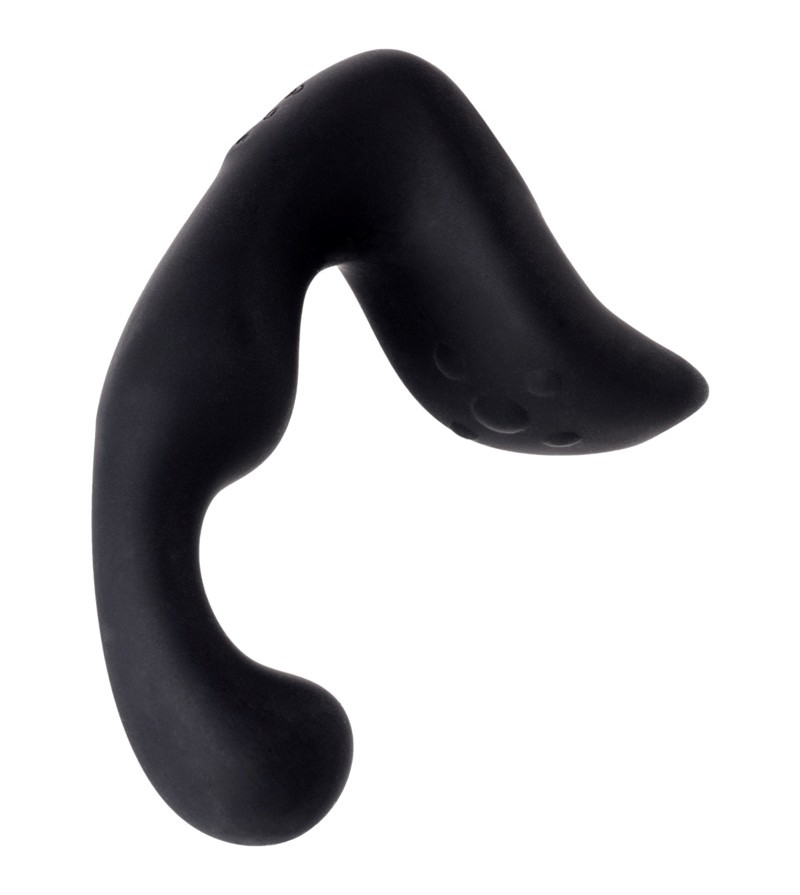 Experience the intensified orgasms of prostate play with ERO... Erotist - Fifth Vibrating Prostate Massager - Black photo-5