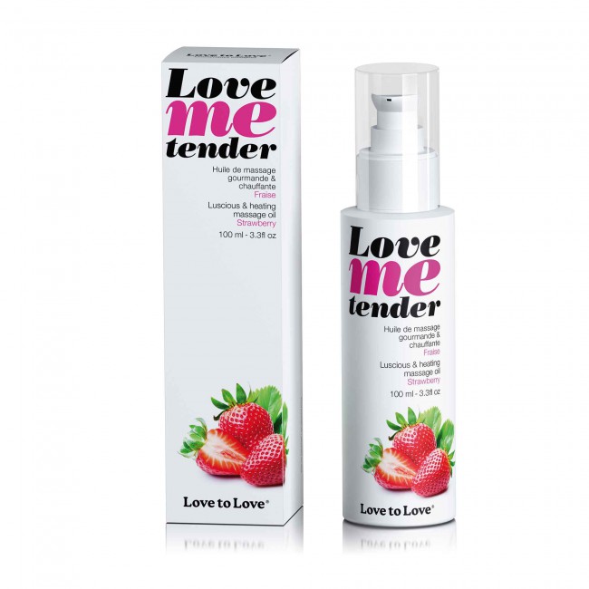Want your skin tingle with excitement?
Sweet taste lovers wi... Love to Love - Luscious & Hot Massage Oil Strawberry - 100ml photo-3