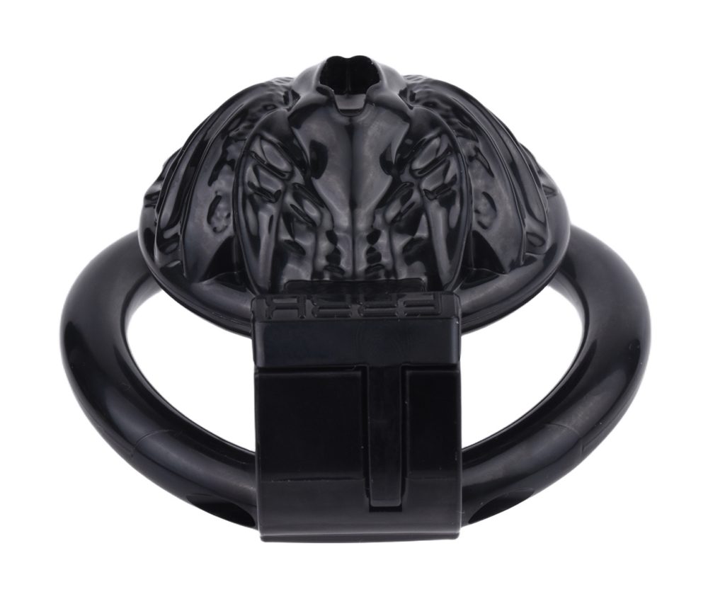 Material: Resin
Cage high: 21mm  ... FAAK - Resin Pussy Chastity Cage - Black photo-8