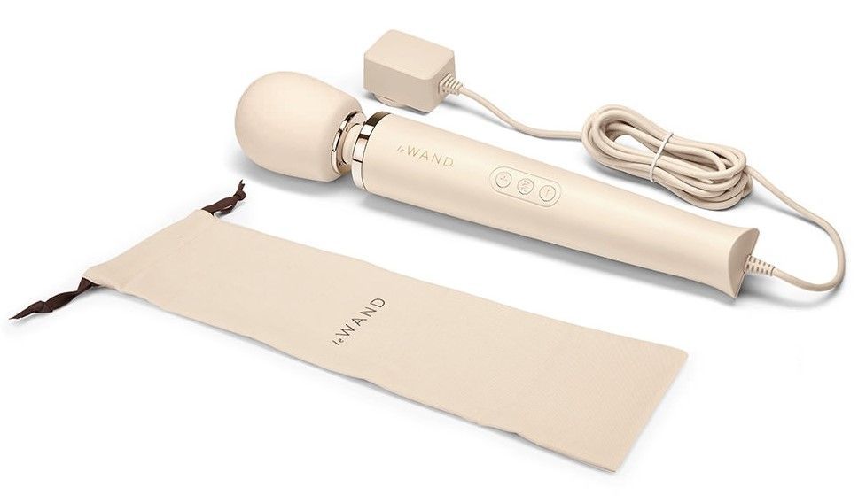 Classic makes a comeback! We took our award-winning OG wand ... Le Wand - Plug-In Massager - Cream photo-6