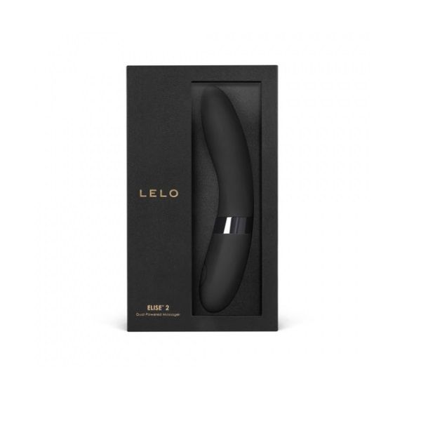 Lelo - Elise 2 按摩棒 - 黑色 照片-2