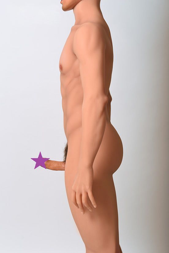 Herman 成熟薄肌性感运动型男 性感翘臀超柔软TPE仿真性爱娃娃 170 cm  照片