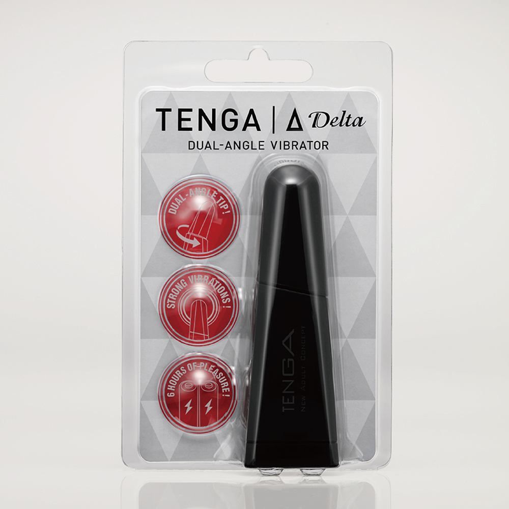 The TENGA Δ (Delta) is a simple vibrator with a rotating joi... Tenga - Delta Vibrator photo-6