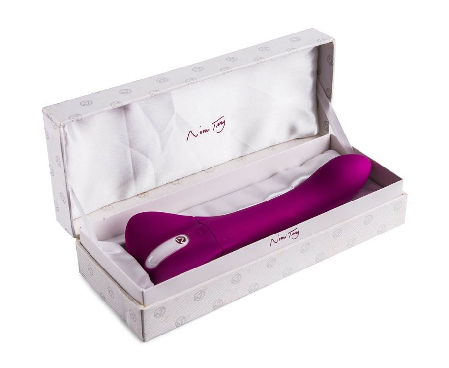 Getaway Luxe is designer penetration vibrator with i-touch s... Nomi Tang - Getaway Luxe G-Spot Vibe - Red Violet photo-10