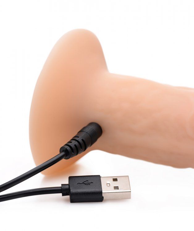 Get pummeled by the thrilling thuds of a dildo powered by ma... Thump It - 7x Remote Control Thumping Dildo S-size photo-7