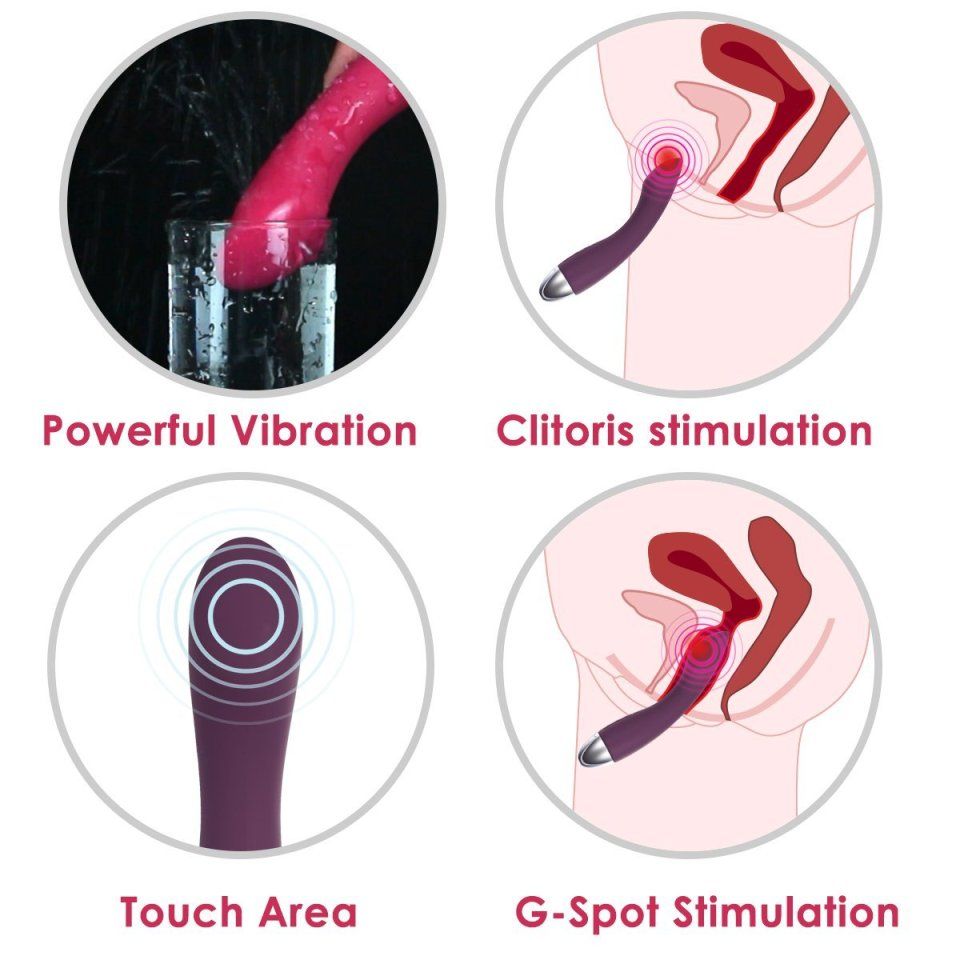 Lisa has a SVAKOM intelligent mode which highly imitates the... Svakom - Lisa Touch Sensor Vibrator - Purple photo-5