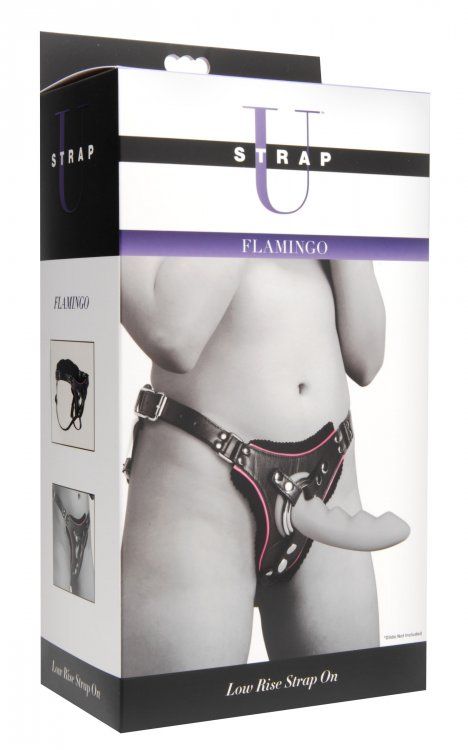 Strap U - Flamingo 低腰款穿戴式束帶 - 黑色 照片-6