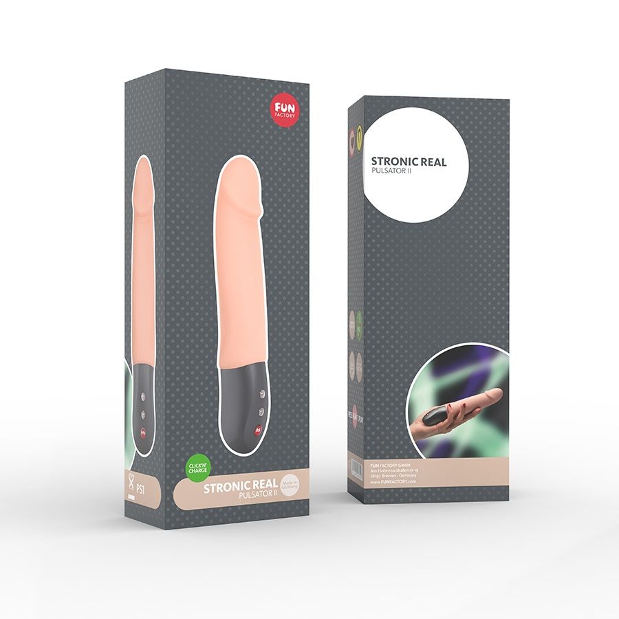 Stronic Real – 逼真嘅高潮耐力玩具。
將您嘅幻想變為現實。
只要您願意,無論何時、無論何地、只要您... Fun Factory - Stronic Real 按摩棒 - 肉色 照片-6
