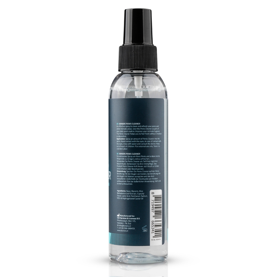 Boners Penis Cleaner is specially made for sexy games that r... Boners - Penis Cleaner - 150ml photo-5