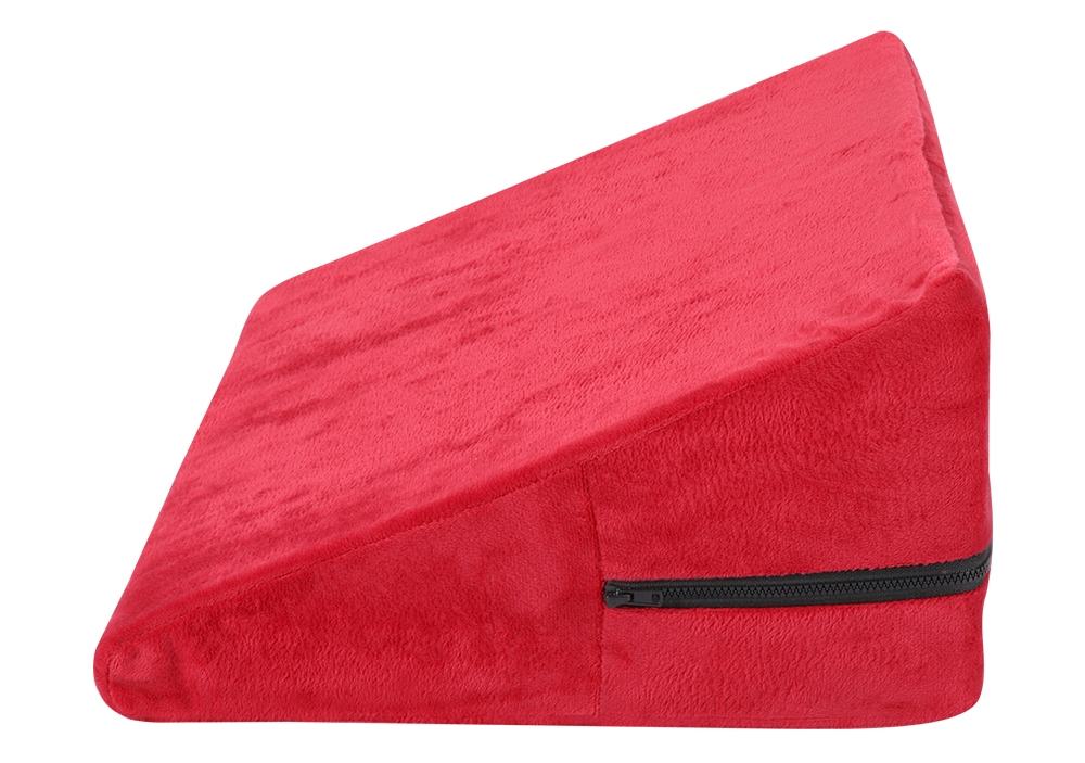 Shaped in ramp, this pillow makes every new sex position eas... MT - Sex Position Pillow Small - Dark Red photo-4
