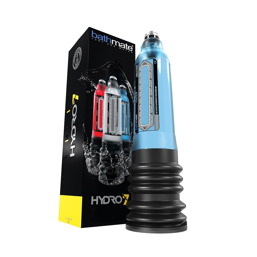 Designed for a penis size of 5-7" when erect, the Hercu... Bathmate - Hydro 7 - Blue photo-4
