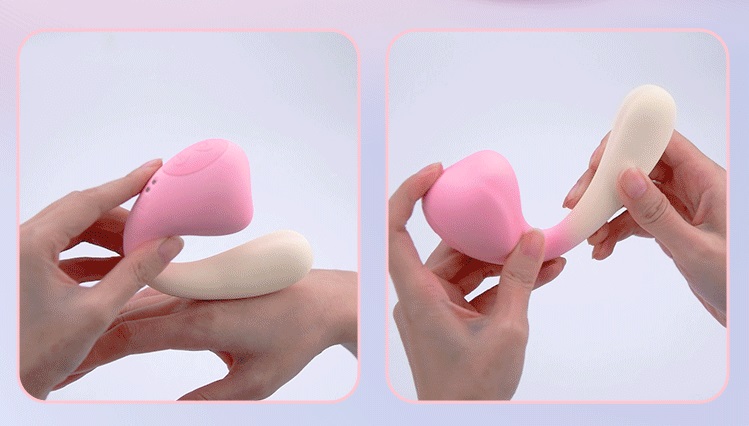 Dual stimulation for internal and external pleasure
3-freque... Erocome - Elephant Swing Dual Vibrator - Yellow photo-4