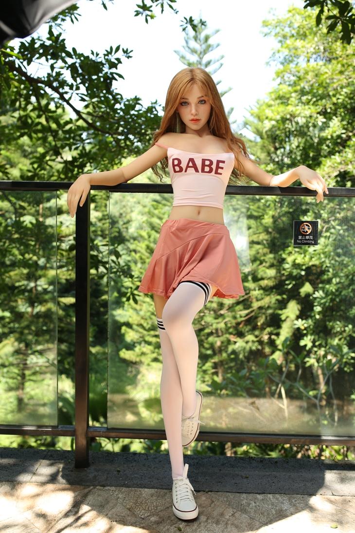 Iris European Realistic Sex Doll, Skinny Body, Ultra Soft Silicone 174 cm (5’7 ft) photo-9