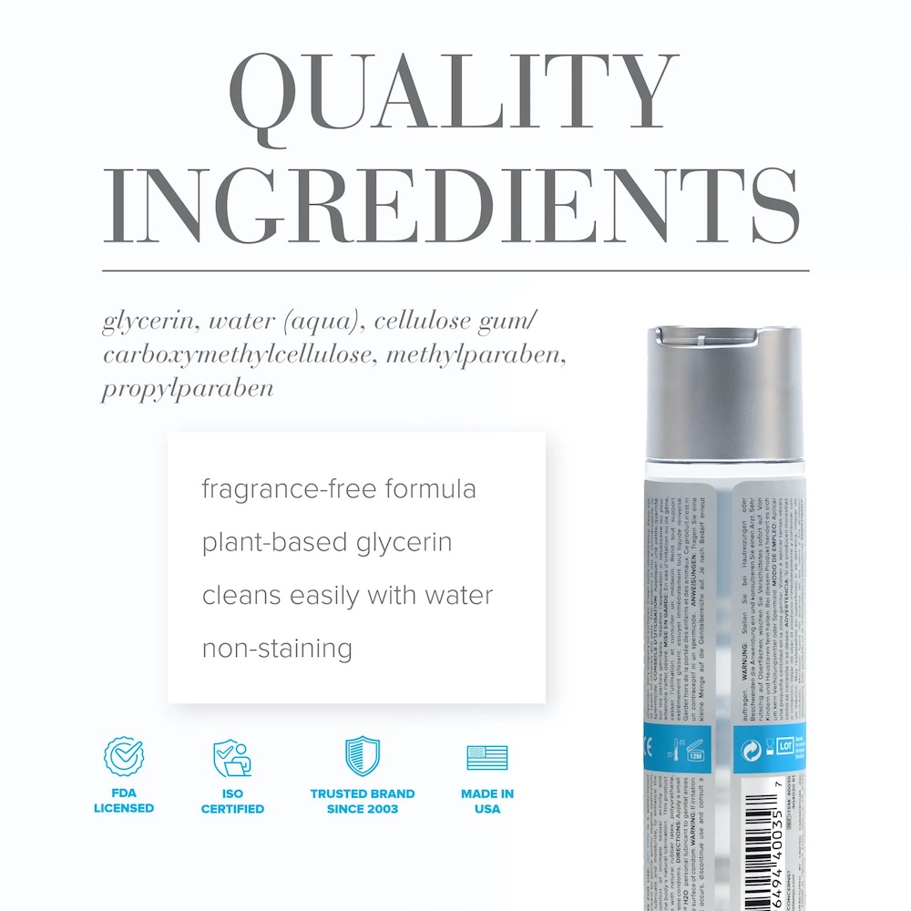 JO® H2O is a water-based personal lubricant designed to supp... JO - H2O Original Lubricant - 60ml photo-2