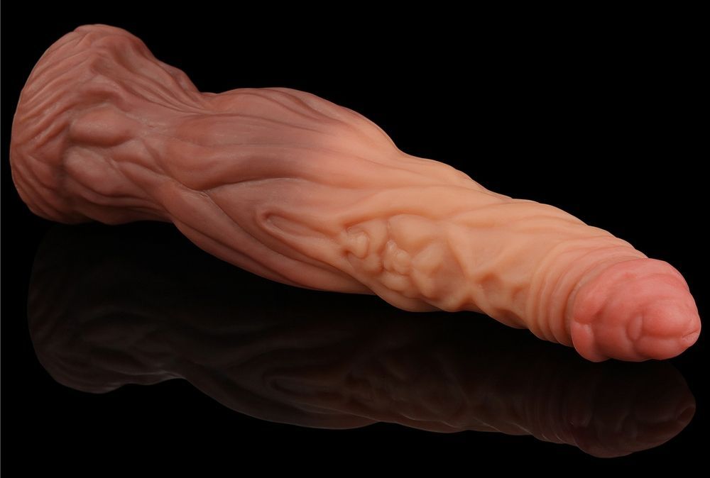 Built to deliver the most lifelike satisfaction, Love Toy Ki... Lovetoy - 9.5" Dual Layered King Sized Cock photo-12