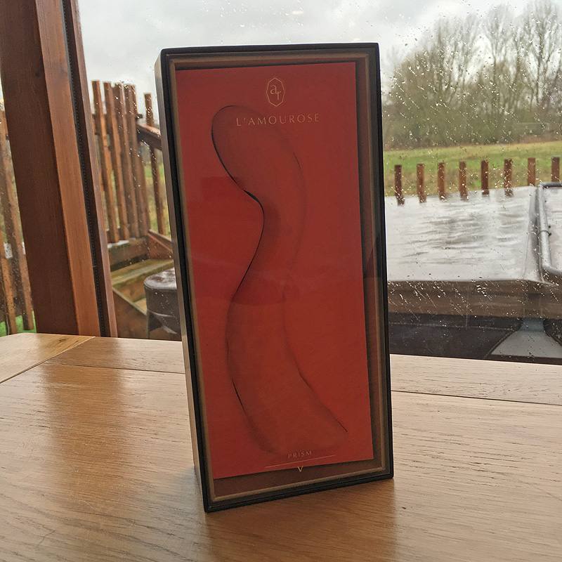 Powerful vibrations in a stunning rechargeable form that is ... Lamourose - Prism V - Sunset photo-12