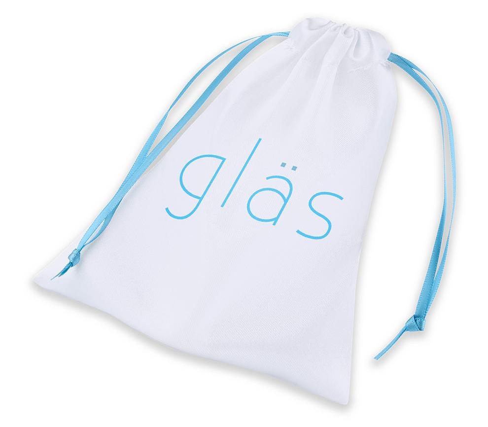 Begin your venture into backdoor play with a beginners-frien... Glas - 3.5'' Vibrating Butt Plug photo-6