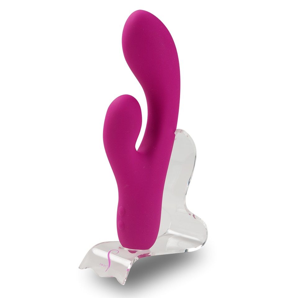Featuring two vibrations working harmoniously with one anoth... Swan - The Whooper Swan Vibrator - Pink photo-3