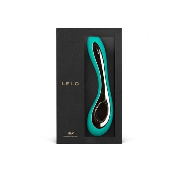 For those seeking the most luxurious, sophisticated and deep... Lelo - Isla Vibe - Turquoise photo-2