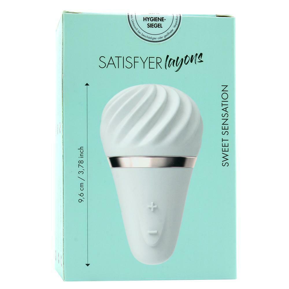 Thanks to its hard texture and voluminous, rounded tip, the ... Satisfyer - Layon Sweet Sensation - White photo-6