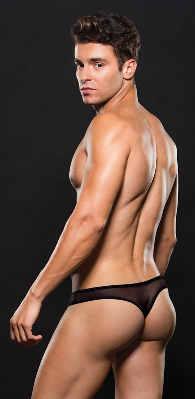 Translucent pants made of mesh fabric.
Material 92% Nyl... Envy - Mesh Panties - Black - M/L photo-2