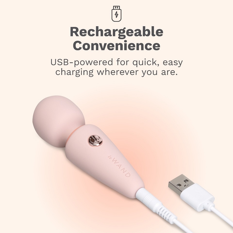 Le Wand - Mini Wand Pocket Massager - Rose Gold photo-7