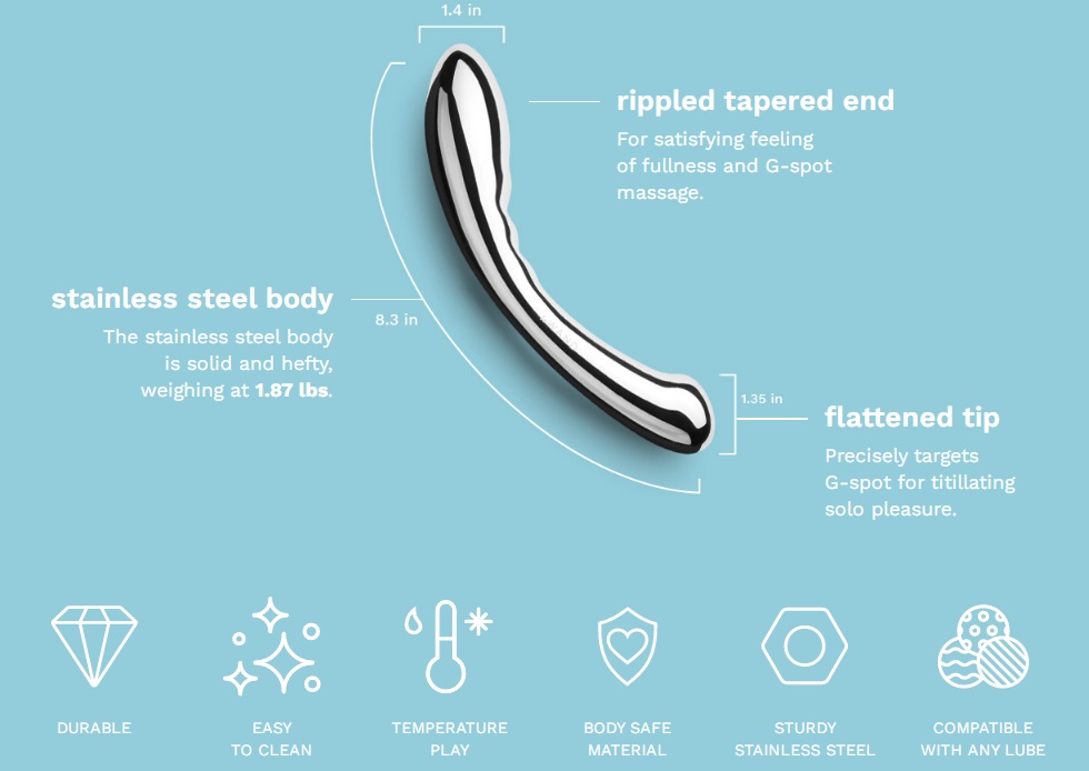 Indulge in rolling climaxes and experience endless gratifica... Le Wand - Arch Steel Wand photo-10