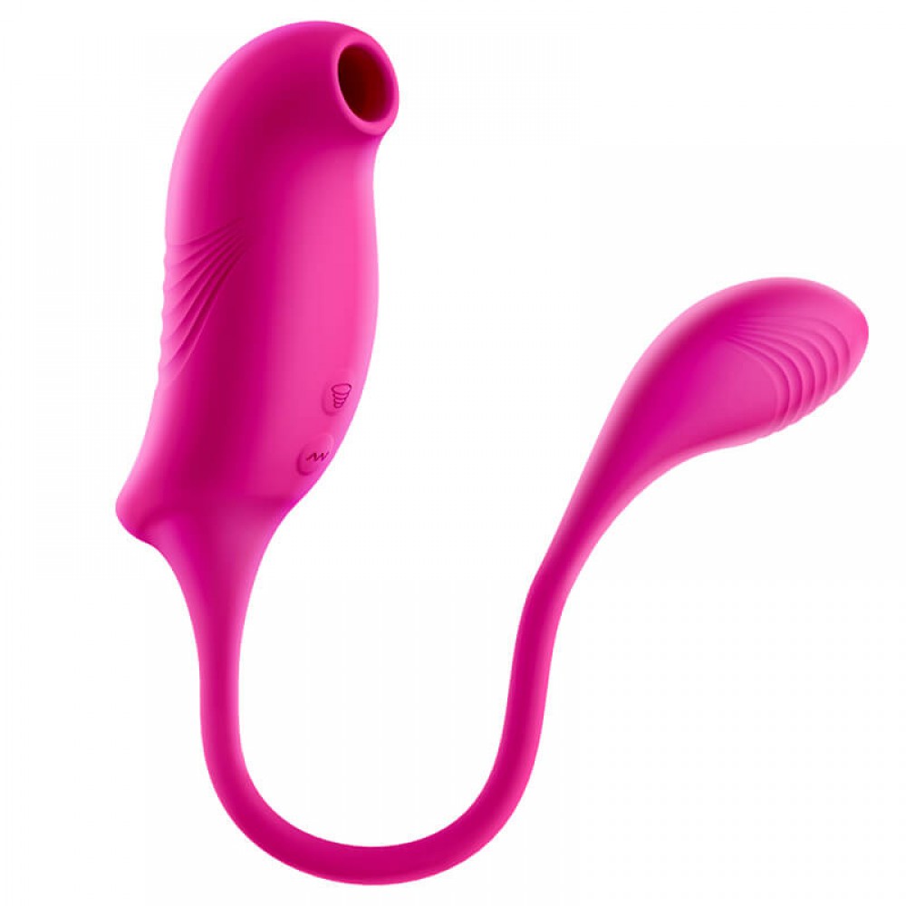 All your needs in one package with the Tucana Dual Clitoral ... Erocome - Tucana - Deep rose photo-3