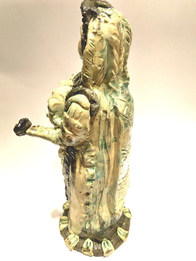 Replica of a famous art pieces Ephesian Artemis (Diana), Roman Sculpture Copy (200 BC) photo-2
