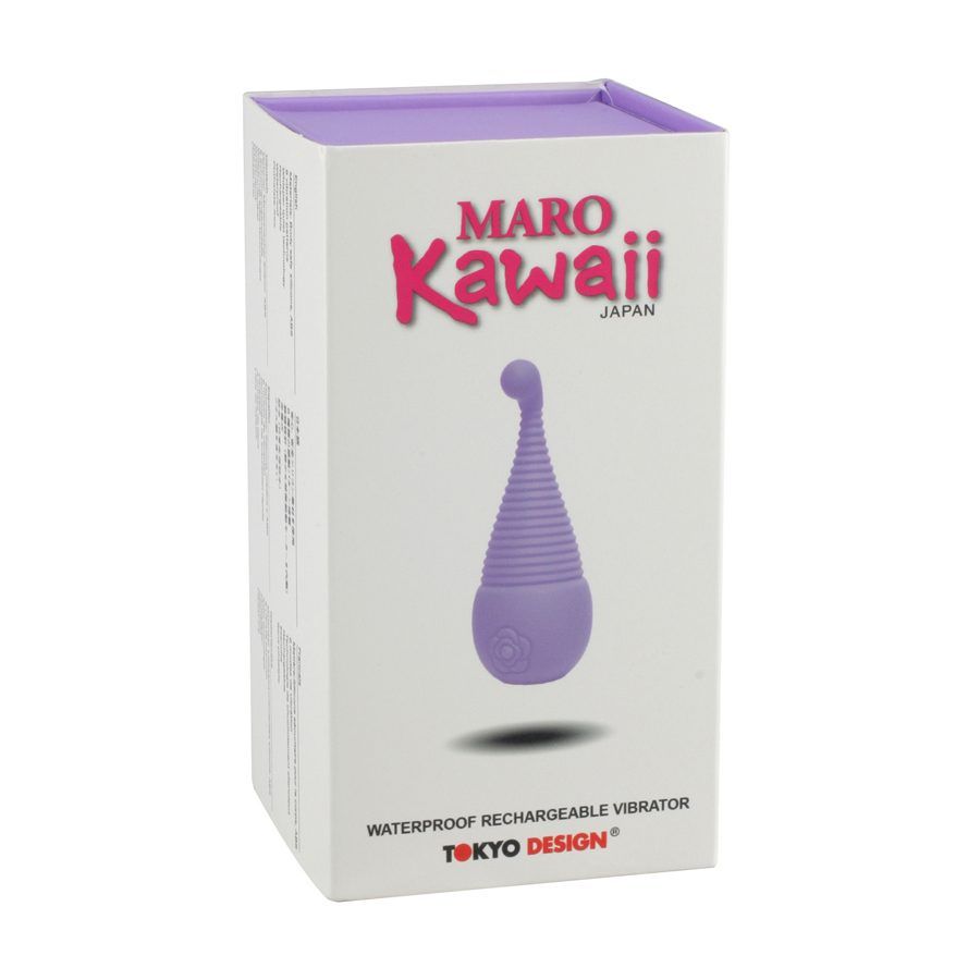 This silicone vibrator is designed especially for the girls,... Tokyo Design - Maro Kawaii 1 - Purple photo-14