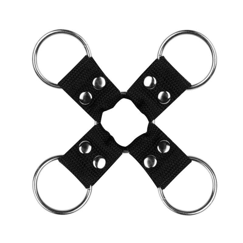 Bedroom Fantasies - Lace Look SM Set 8pcs - Red photo-8