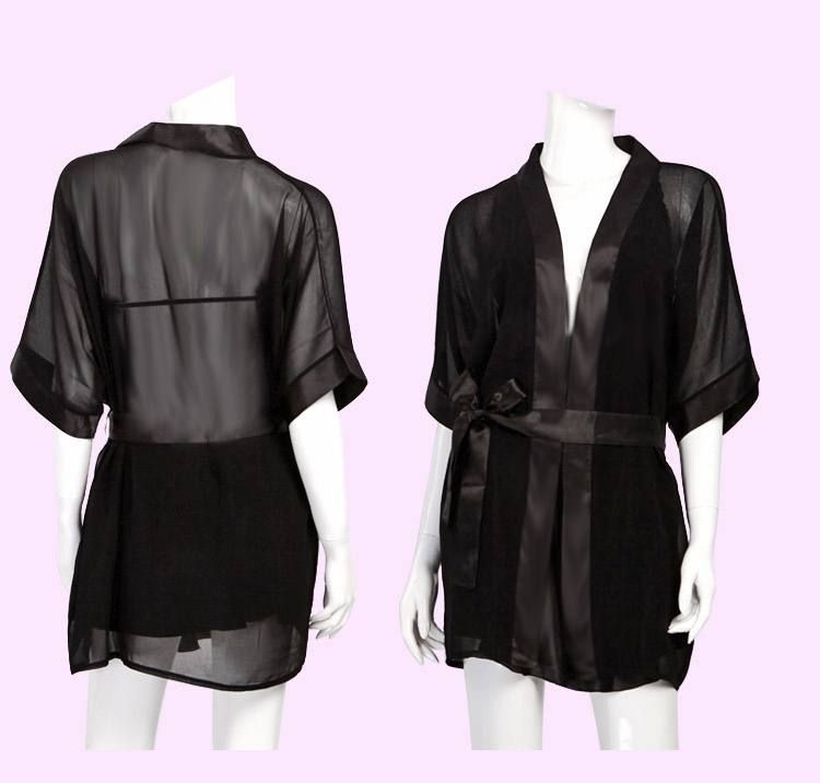 SB - Kimono Costume S112-1 - Black SB - Kimono Costume S112-1 - Black photo-5