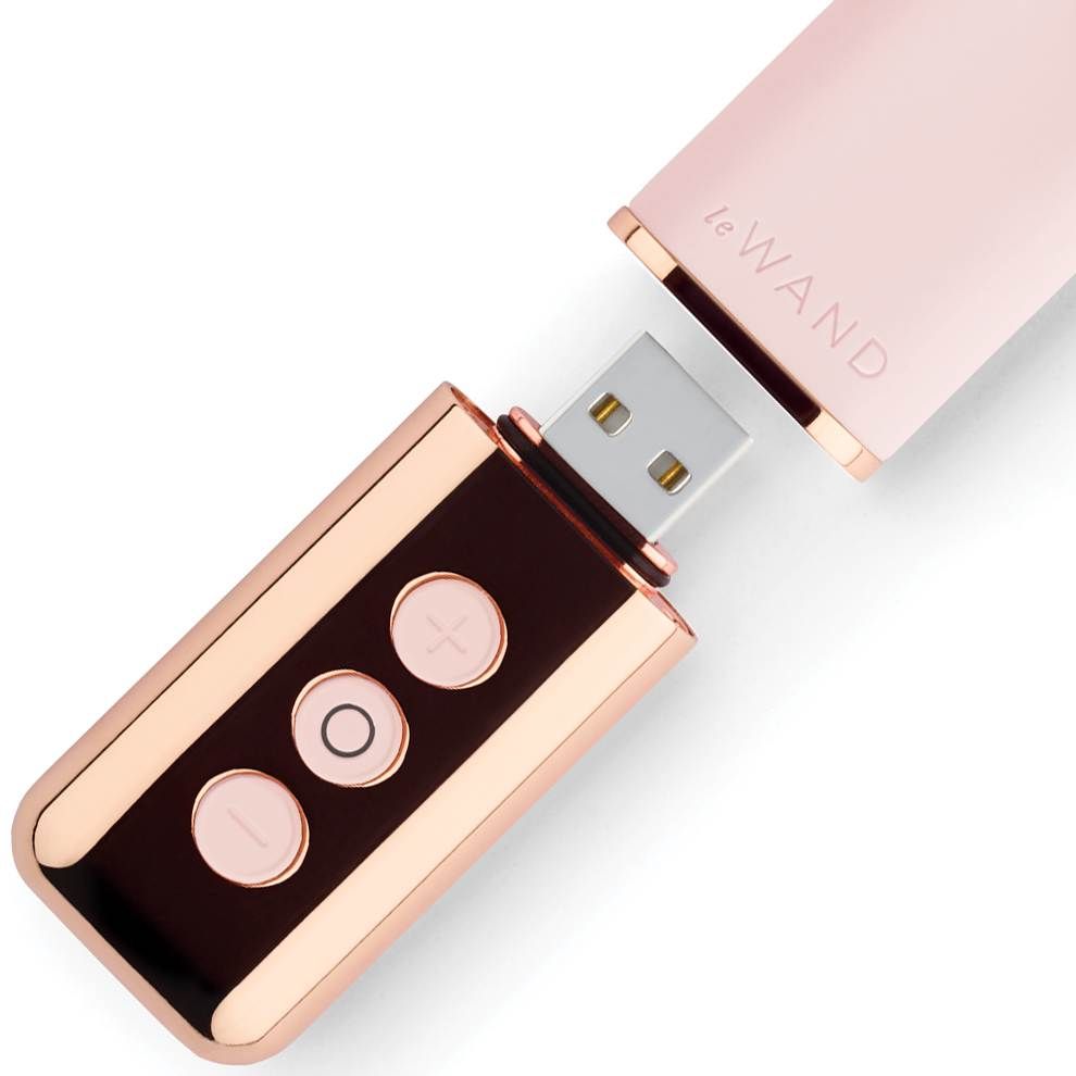 Twin Motor Rechargeable Vibrator
Take your pleasure anywher... Le Wand - Deux Massager - Rose Gold photo-2