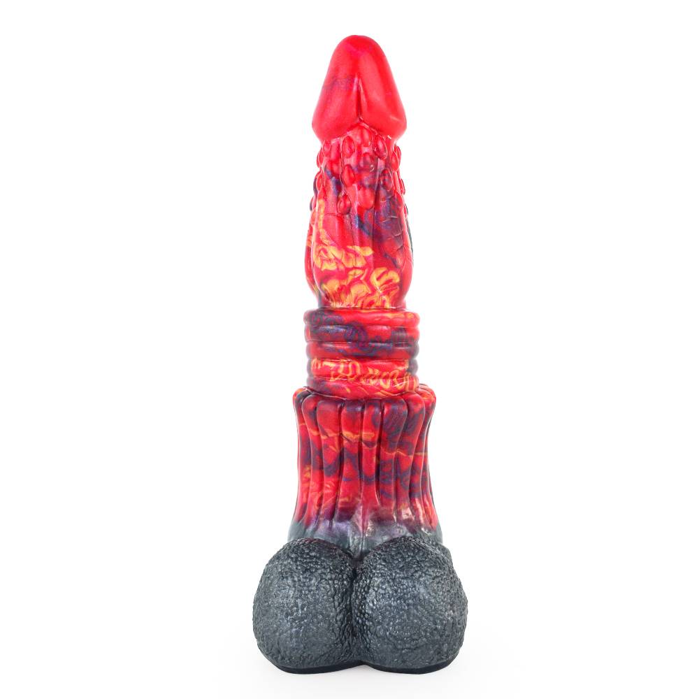 Unisex animal dildo with bright design
Material: silicone
I... FAAK - Fitz Dildo - Fire Dragon photo-7